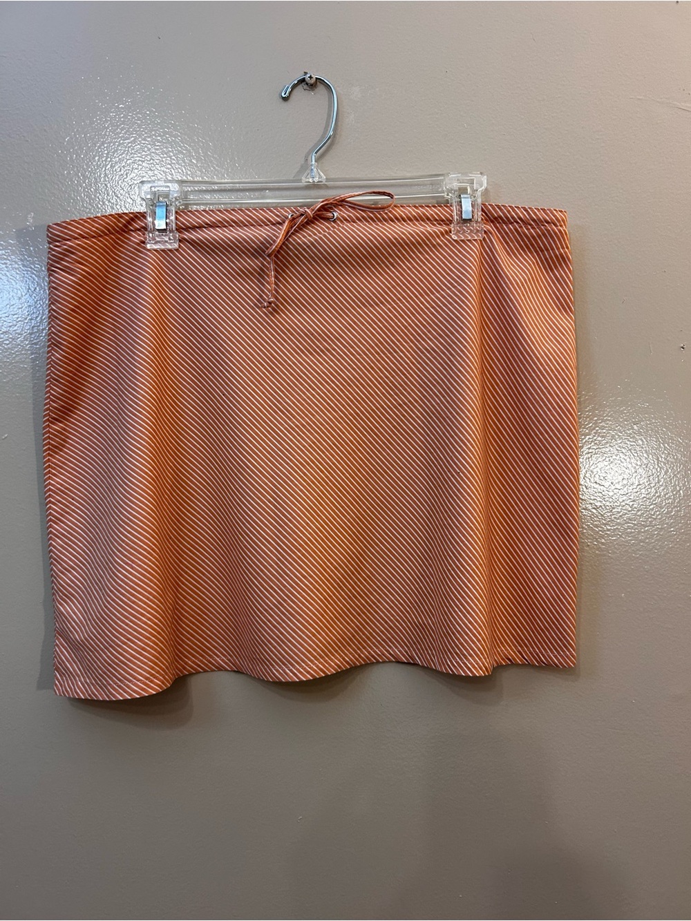American Eagle Outfitters Cotton Mini Skirt in Orange